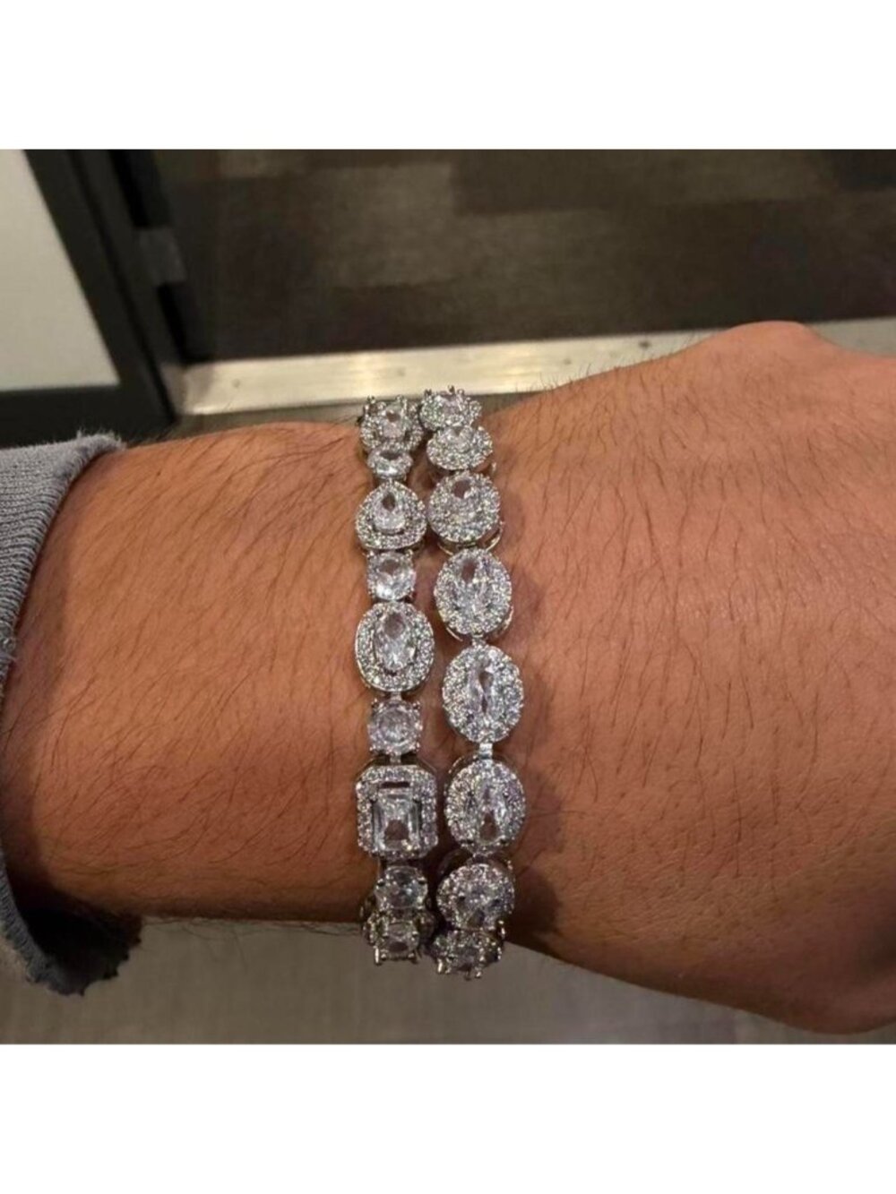 Beautiful moissanite bracelet, this is for 1 bracelet